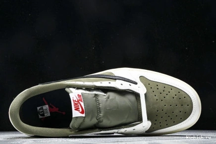 Air 1 Travis  Low Jordan OLIVE x Scott 1111